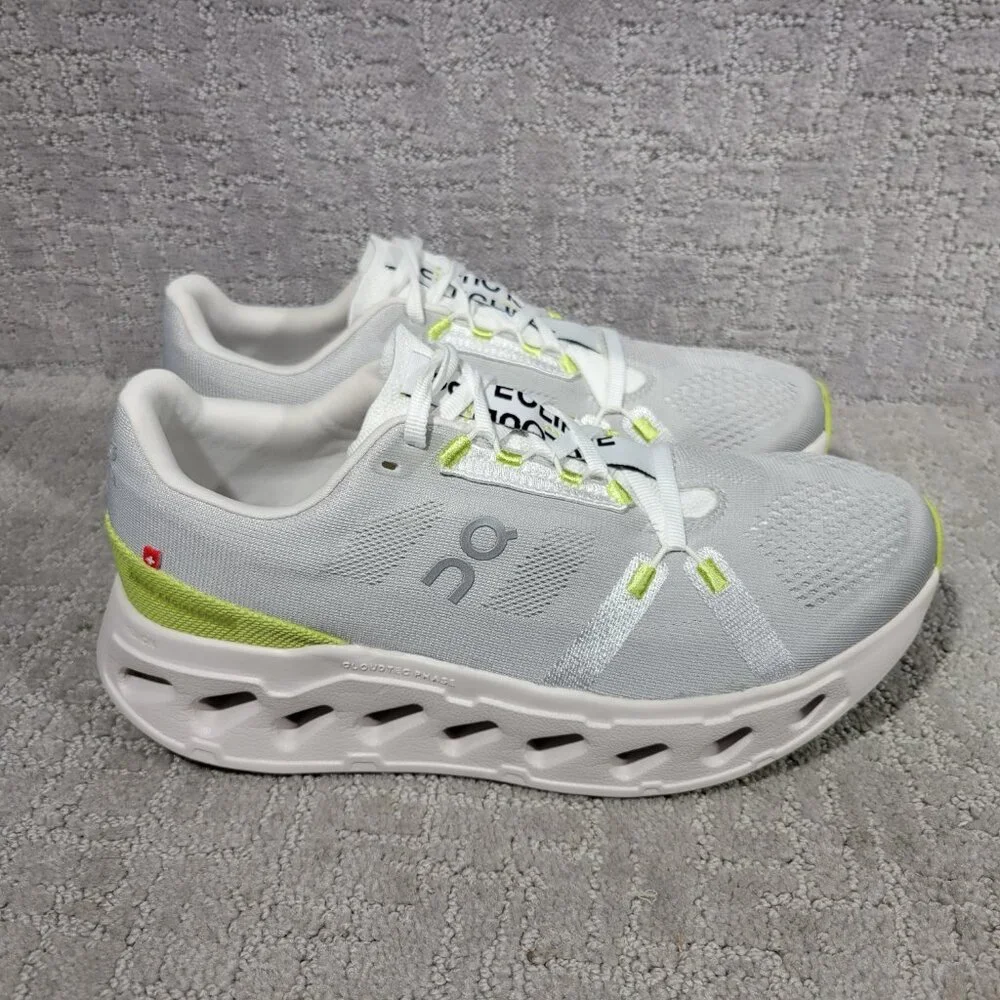 On Cloudeclipse Women's Size US 10 Grey/Green Athletic Running Sneakers.
